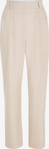 TOMMY HILFIGER Pleat-Front Pants in Beige: front
