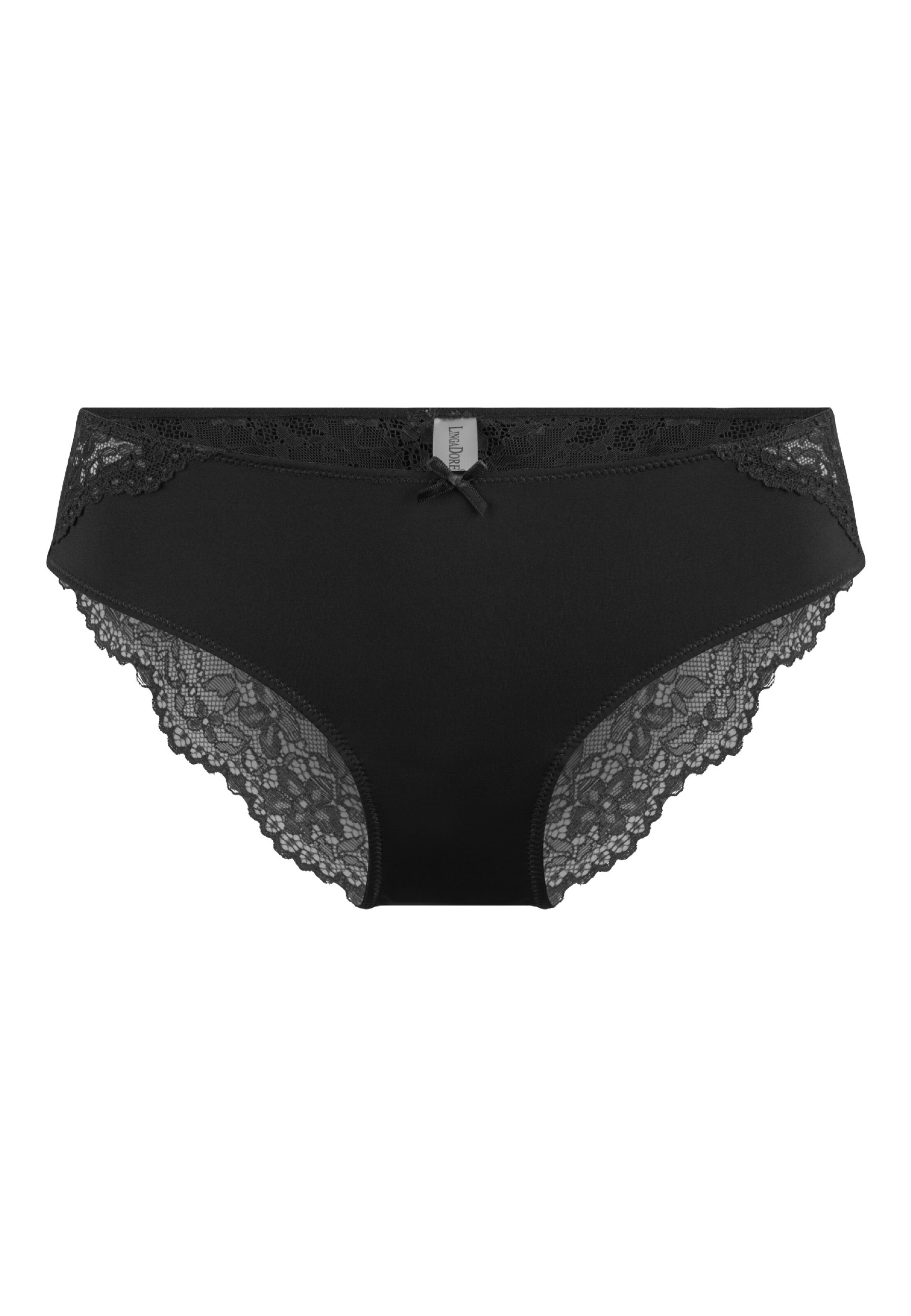 LingaDore - Cueca em preto: frente