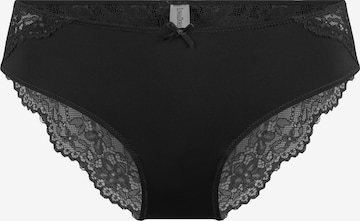 Slip LingaDore en noir : devant