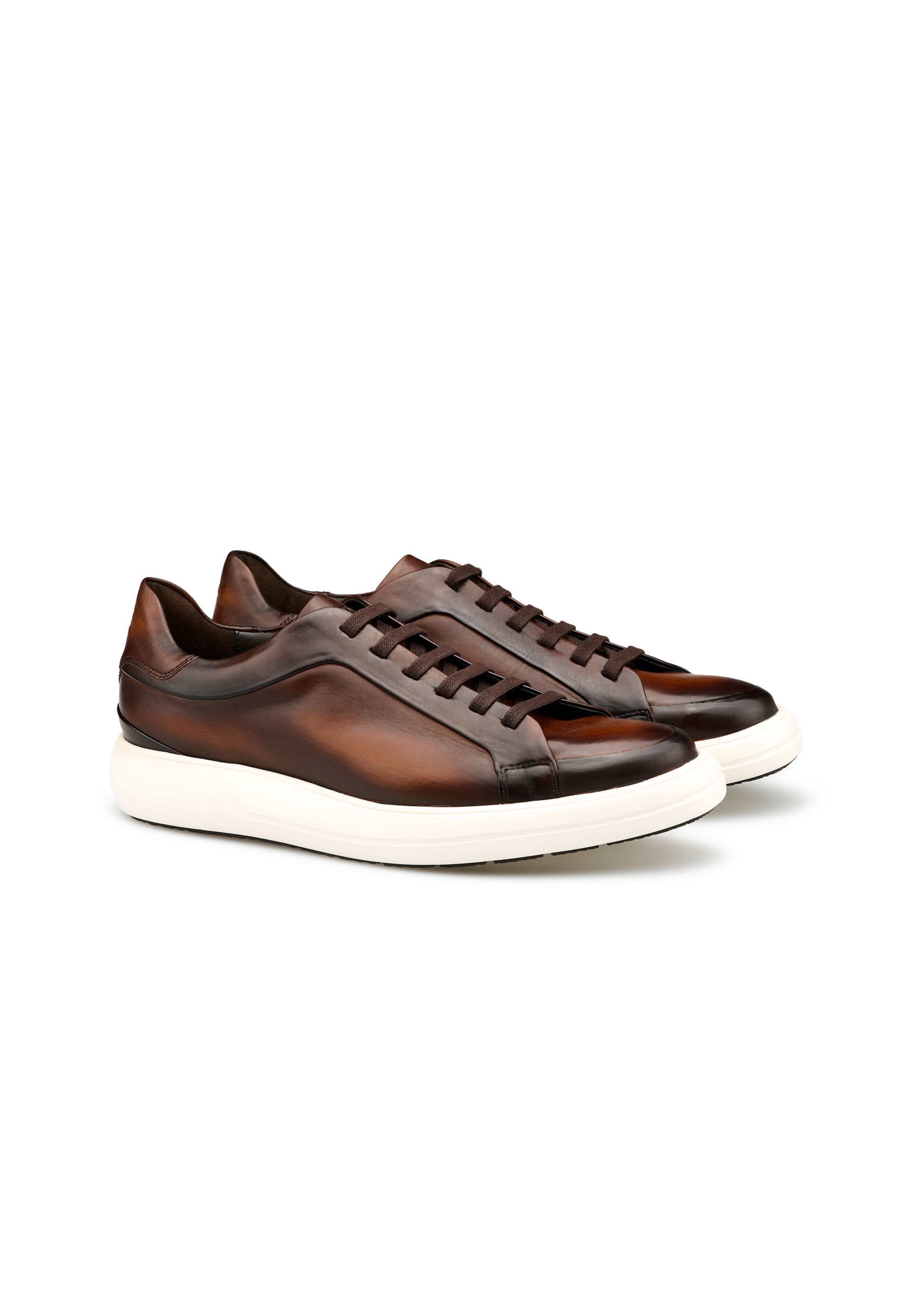 LLOYD High-Top Sneakers in Brown