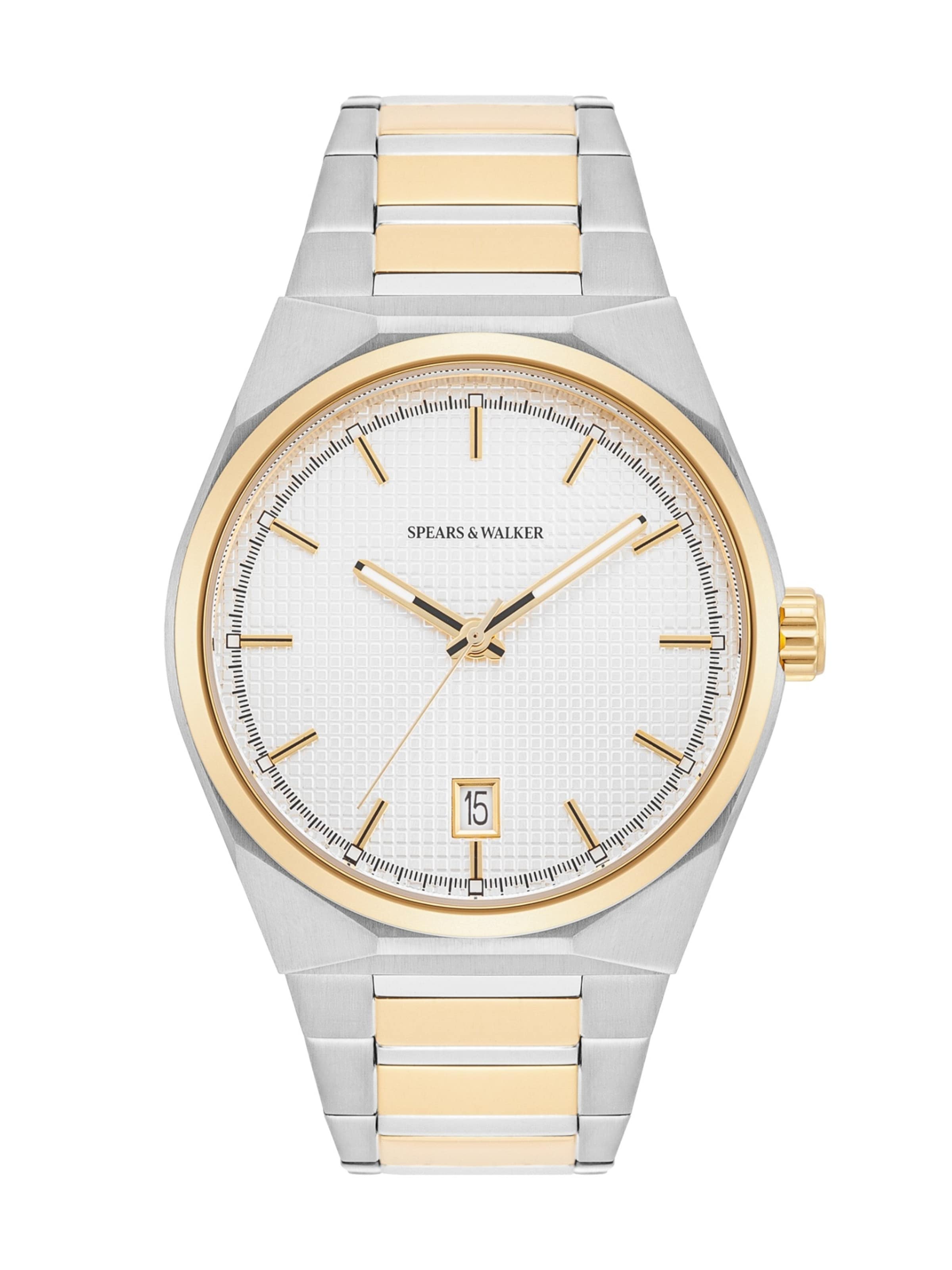 Spears & Walker Analoog horloge in Zilver: voorkant