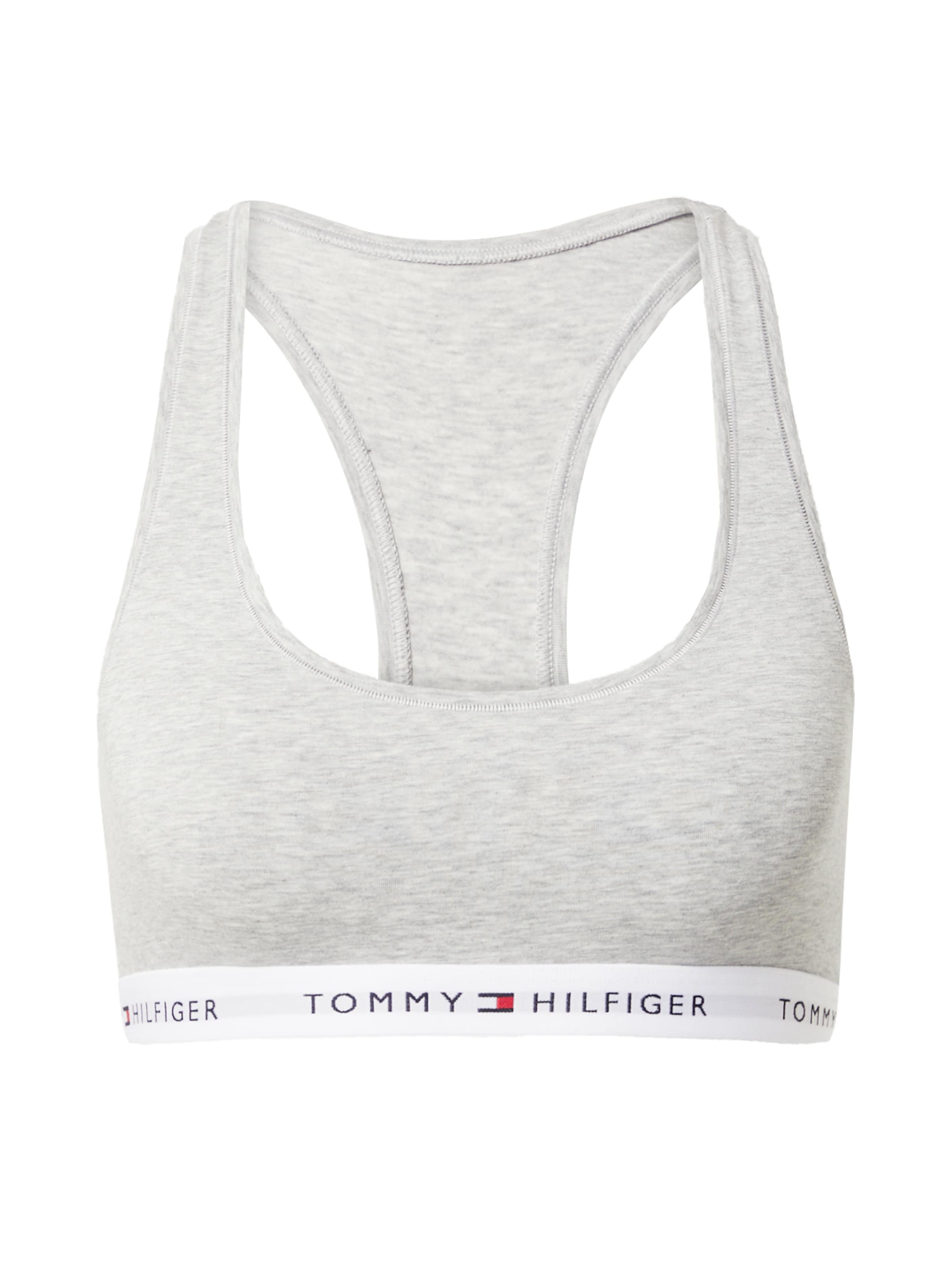 Tommy Hilfiger Underwear Korzetová Podprsenka – šedá: přední strana