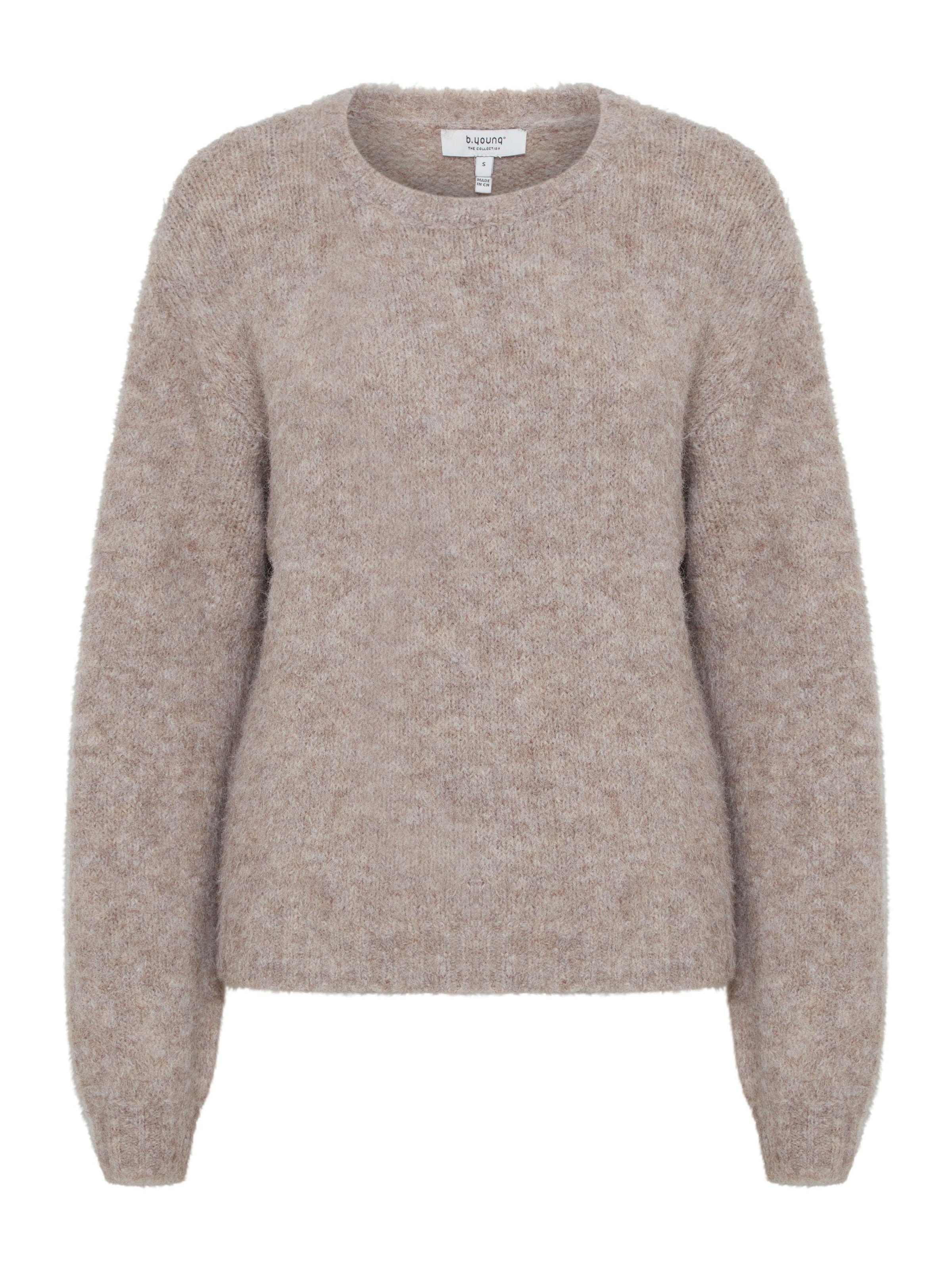 b.young Sweater 'MILLER' in Brown: front