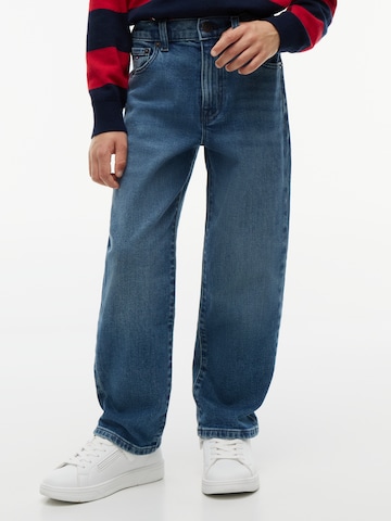 TOMMY HILFIGER Loosefit Jeans i blå: framsida