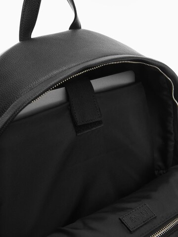 MANGO MAN Rucksack 'Camden' in Schwarz