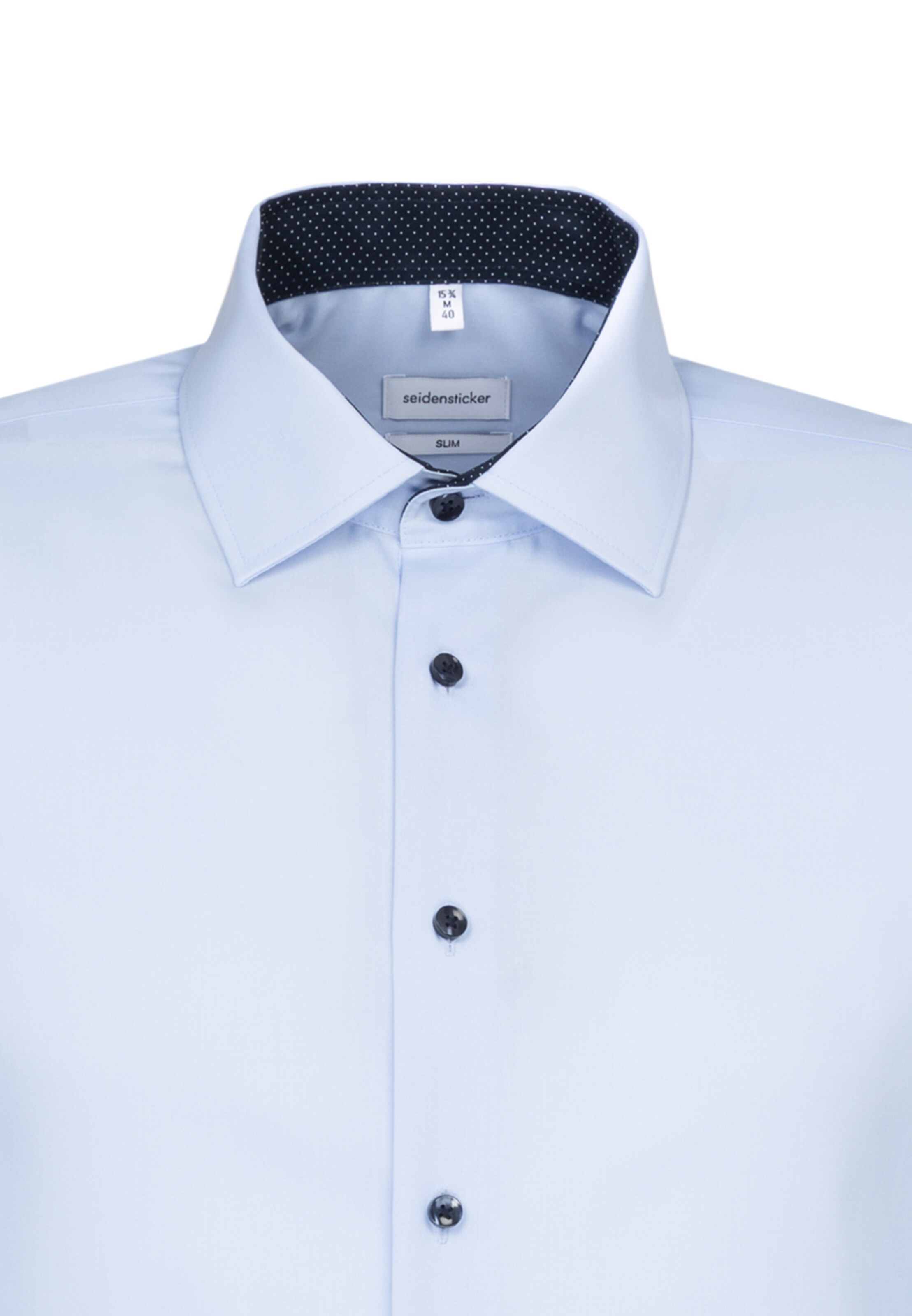 Coupe slim Chemise business ' Slim ' SEIDENSTICKER en bleu