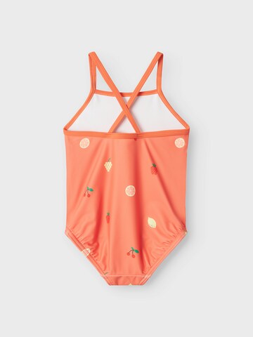 Costume intero 'NMFZille' di NAME IT in arancione