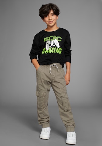 DELMAO Regular Pants in Green