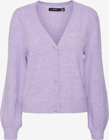 Cardigan VERO MODA en violet : devant