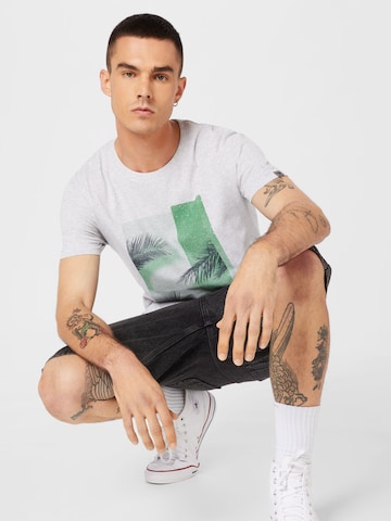 Ragwear T-Shirt 'VESPIO' in Grau