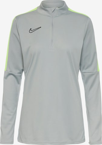 NIKE Sportief sweatshirt 'Academy 23' in Grijs: voorkant