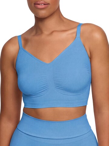 cfab by creamy fabrics Bralette Bra 'Comfort Bralette' in Blue