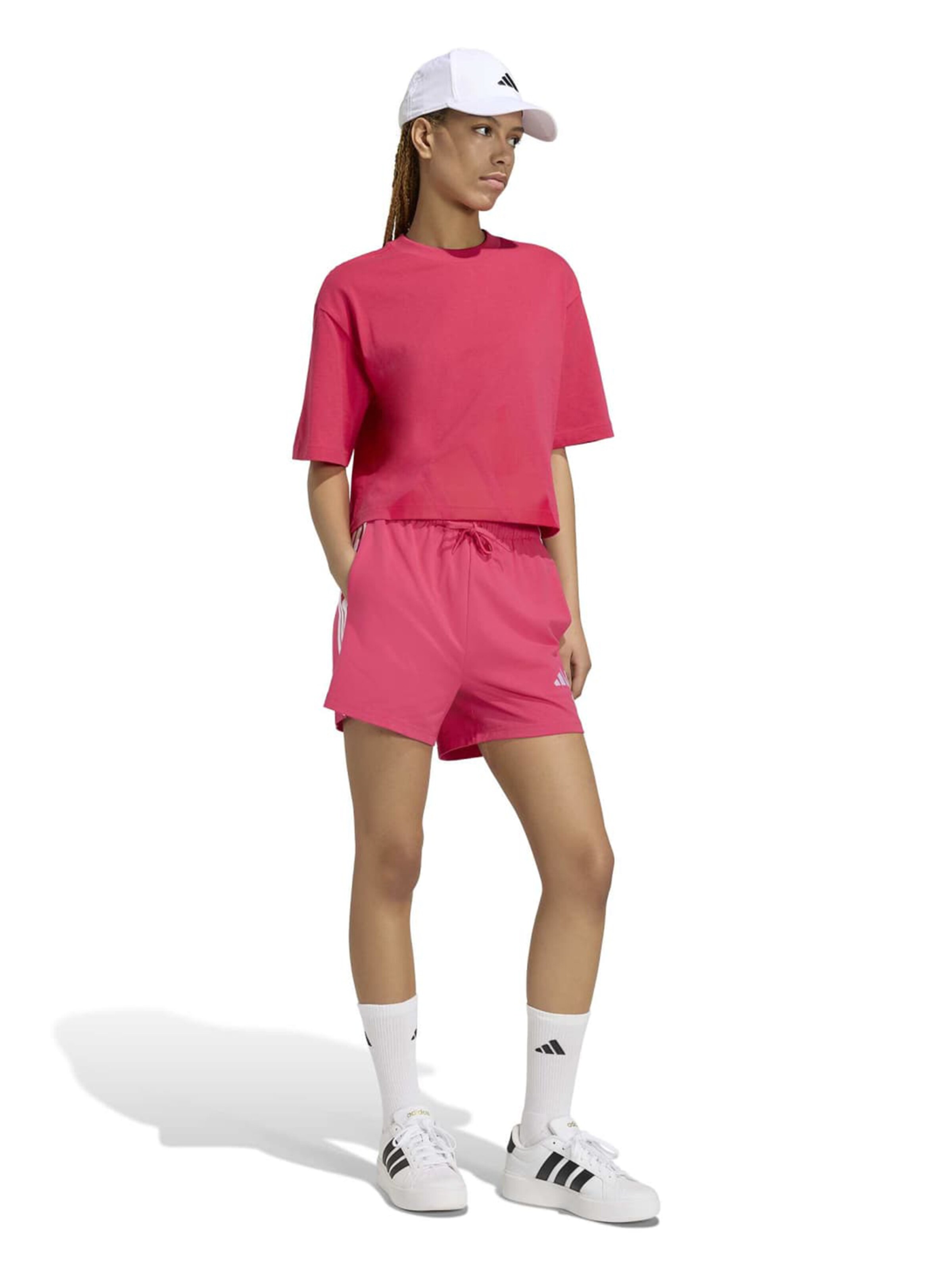 ADIDAS SPORTSWEAR Performance Shirt 'Essentials' in Pink