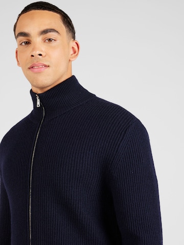 NORSE PROJECTS Knit Cardigan 'Hagen' in Blue