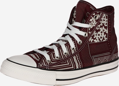 CONVERSE Високи маратонки 'CTAS HI' в бордо / бяло, Преглед на продукта