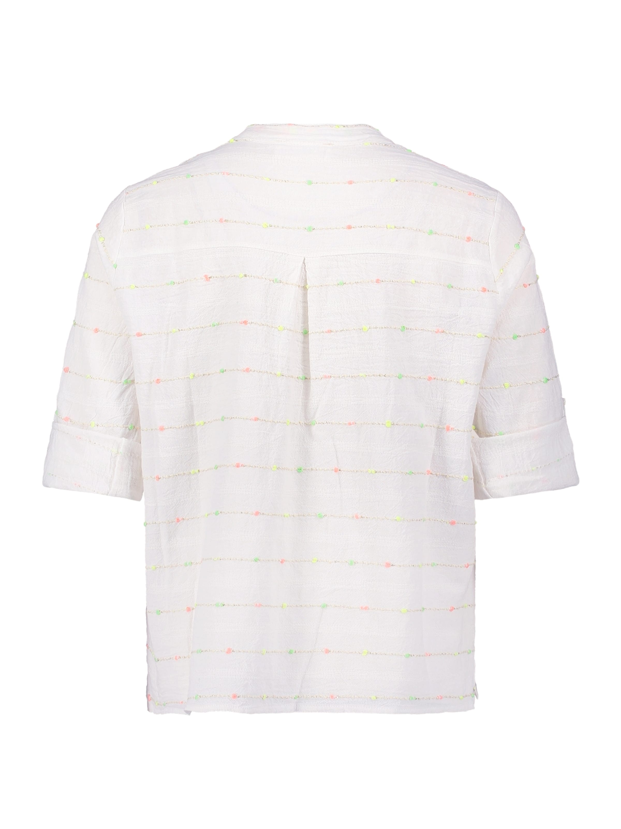 Chemisier Cartoon en blanc