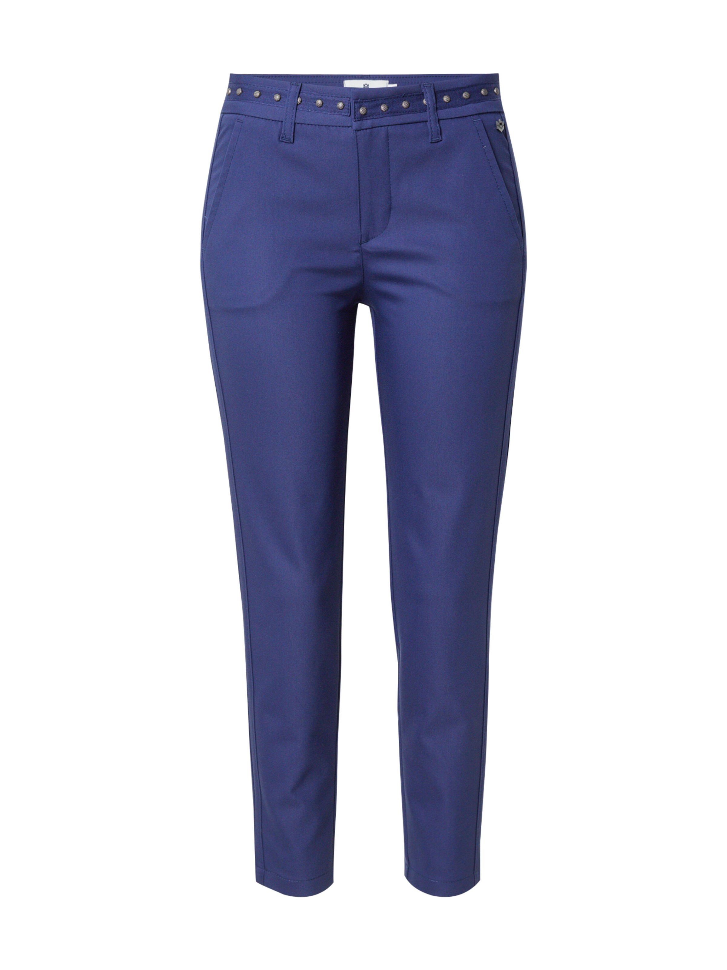 FREEMAN T. PORTER Štandardný strih Chino nohavice - Modrá: predná strana