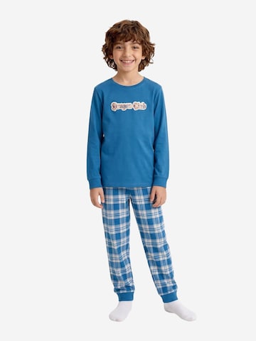 Penti Nachtkledij 'PENTI Dragon Club Schlafanzug-Set mit langen Ärmeln' in Gemengde kleuren