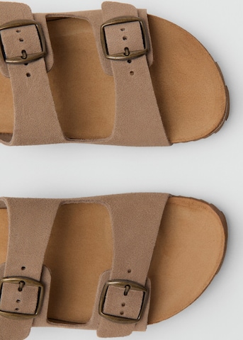 MANGO TEEN Mules 'Bio' in Brown