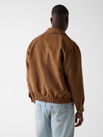 GUESS Between-Season Jacket in Brown