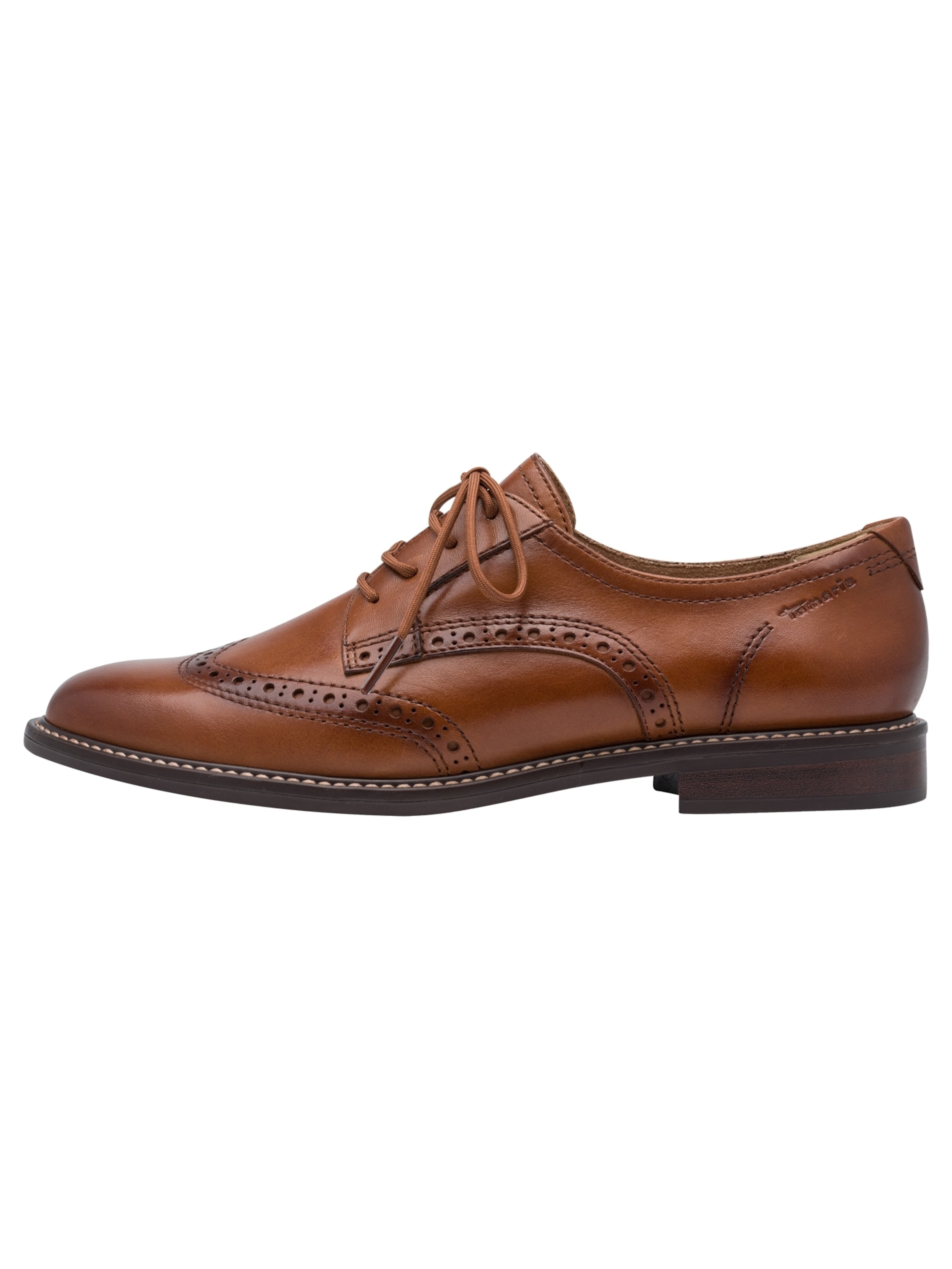 Scarpa stringata di Tamaris in marrone