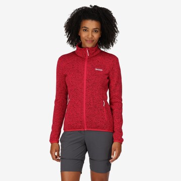 REGATTA Athletic Fleece Jacket 'Newhill' in Pink: front