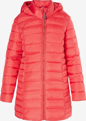 usha BLUE LABEL Winterjas 'Fenia' in Rood: voorkant