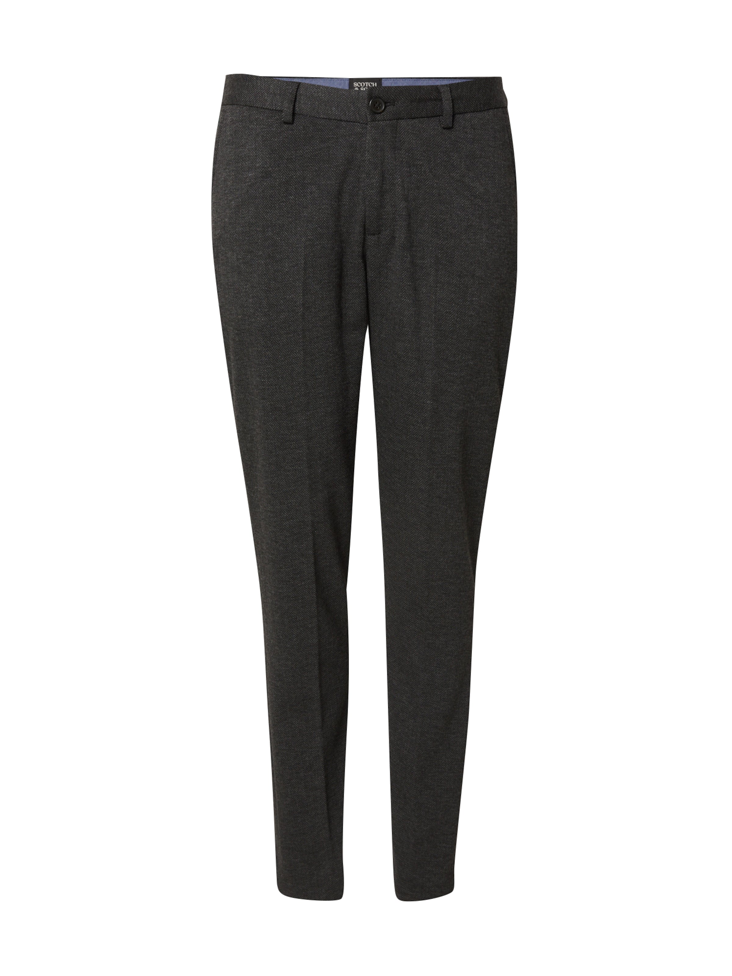 Regular Pantaloni cu dungă de la SCOTCH & SODA pe gri: față