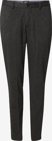 pilka SCOTCH & SODA Standartinis Kelnės su kantu: priekis