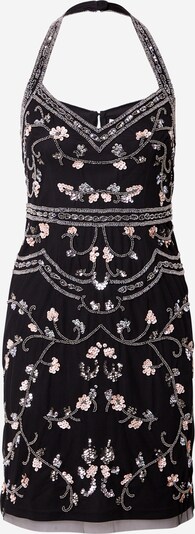 Rochie de cocktail Hailey Logan pe roz pastel / negru / argintiu, Vizualizare produs