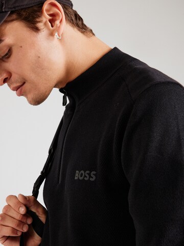 BOSS Sweter 'Zhine' w kolorze czarny