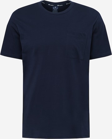 Champion Authentic Athletic Apparel T-Shirt in Blau: predná strana