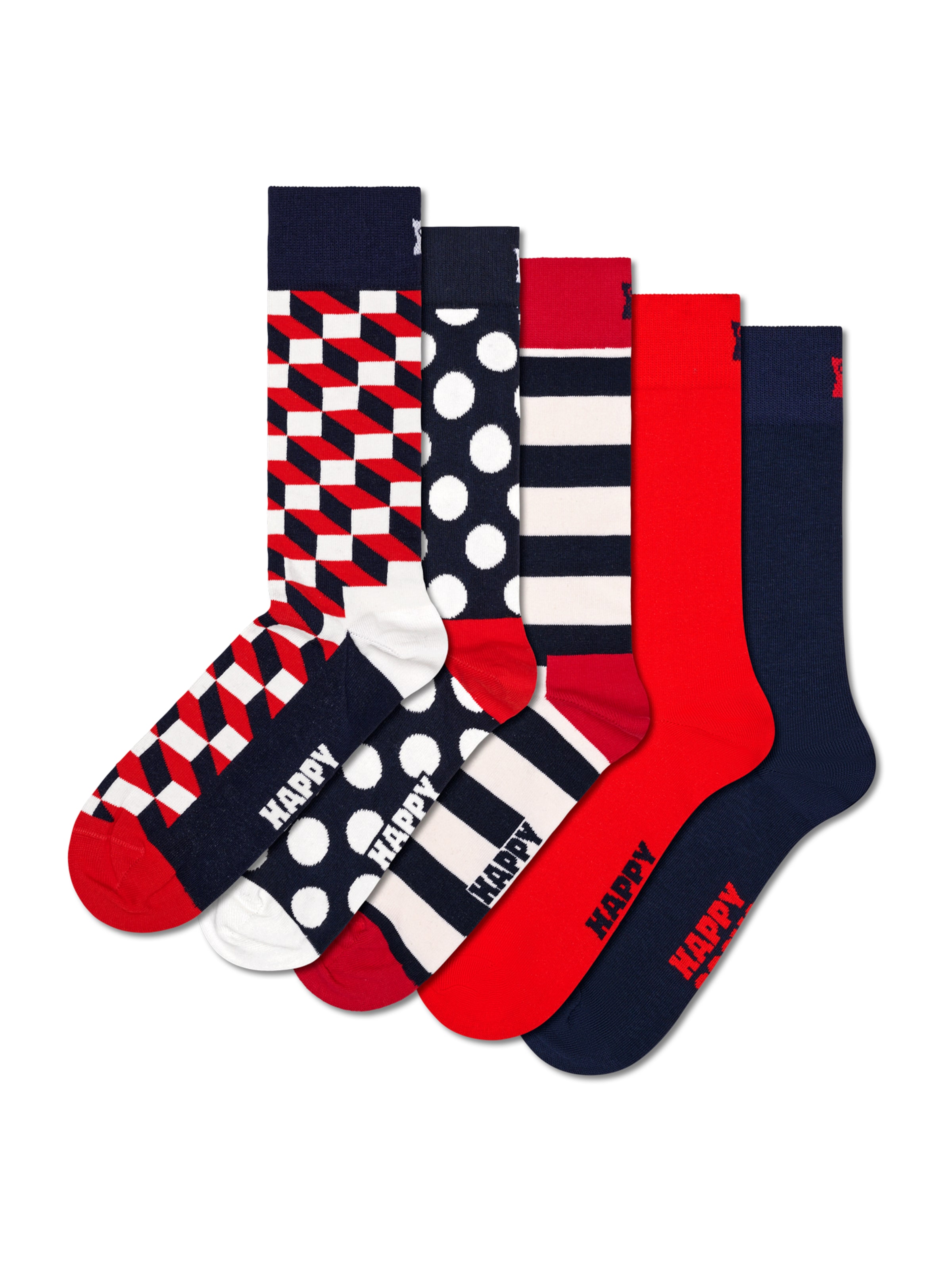 Happy Socks Sokken 'Classic' in Blauw: voorkant