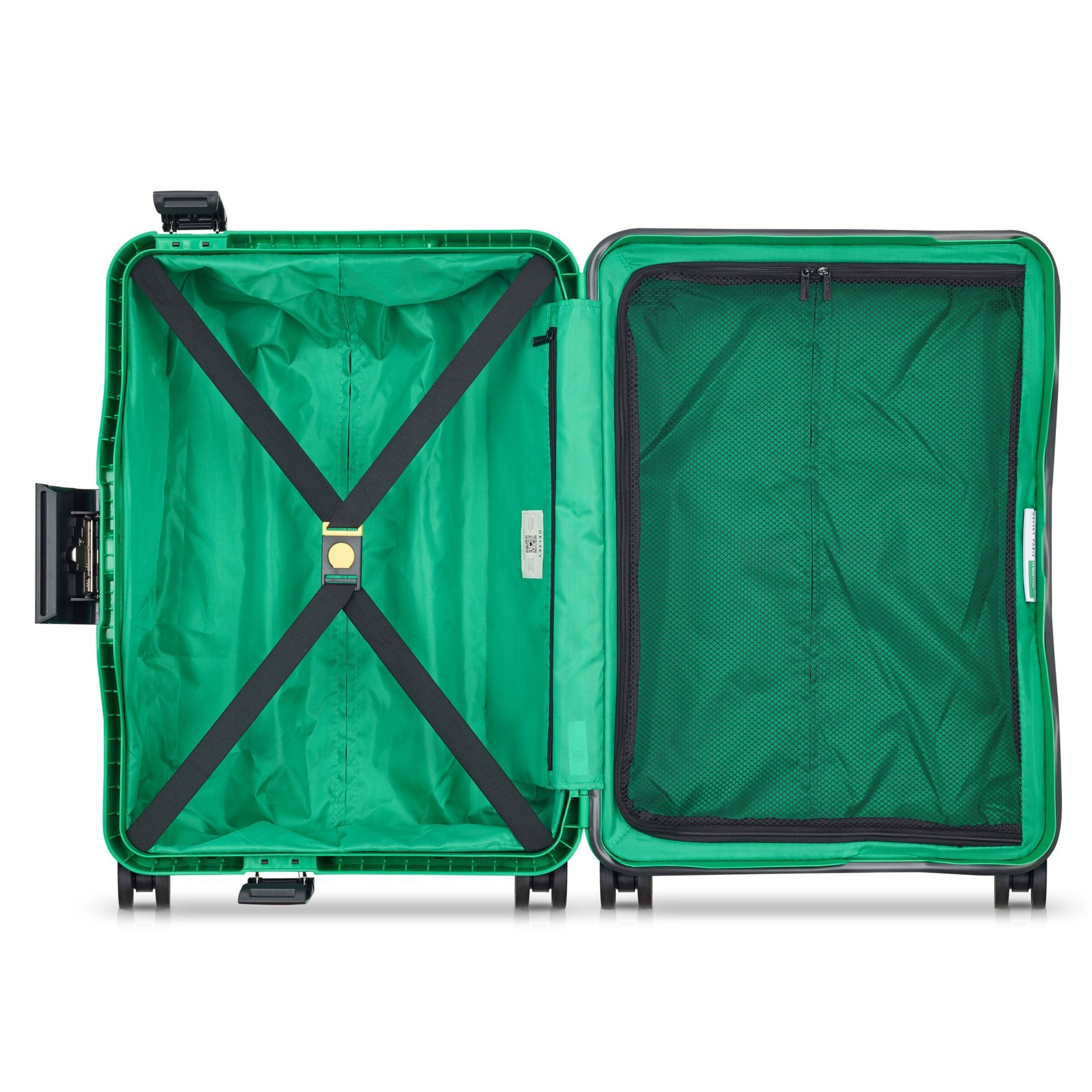 Trolley 'Delsey Paris x United Colors of Benetton' di Delsey Paris in verde