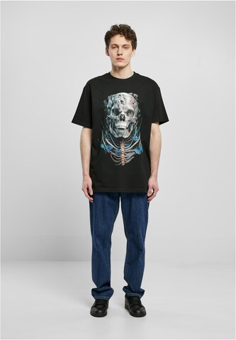 Forgotten Faces Shirt in Schwarz