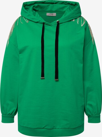 Sweat-shirt Angel of Style en vert : devant