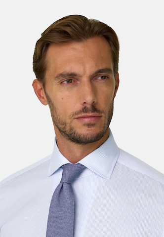 Boggi Milano Overhemd in Blauw: voorkant