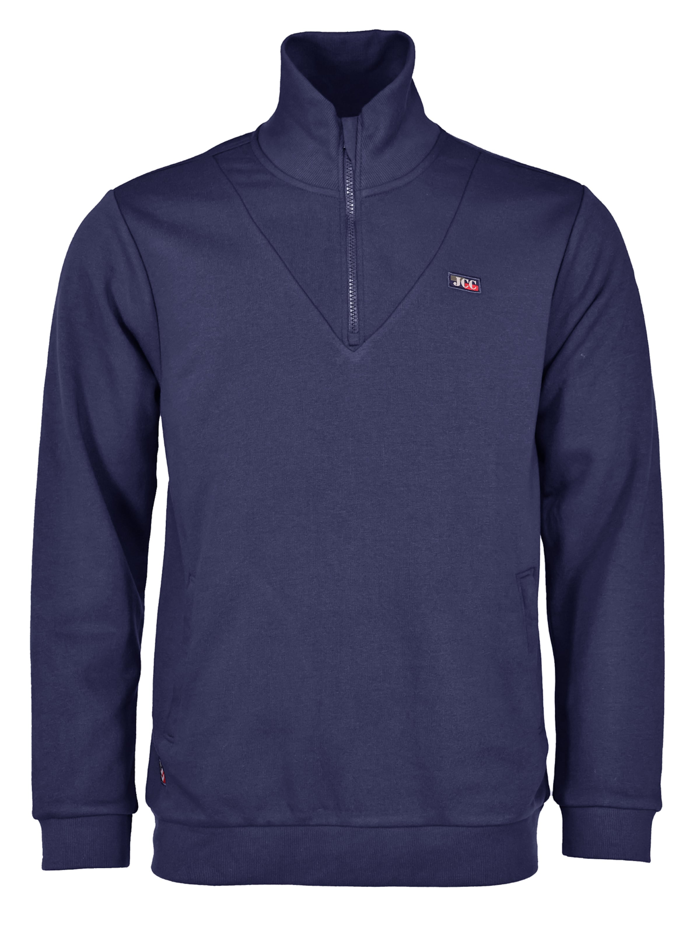 JCC Sweatshirt in Blauw: voorkant