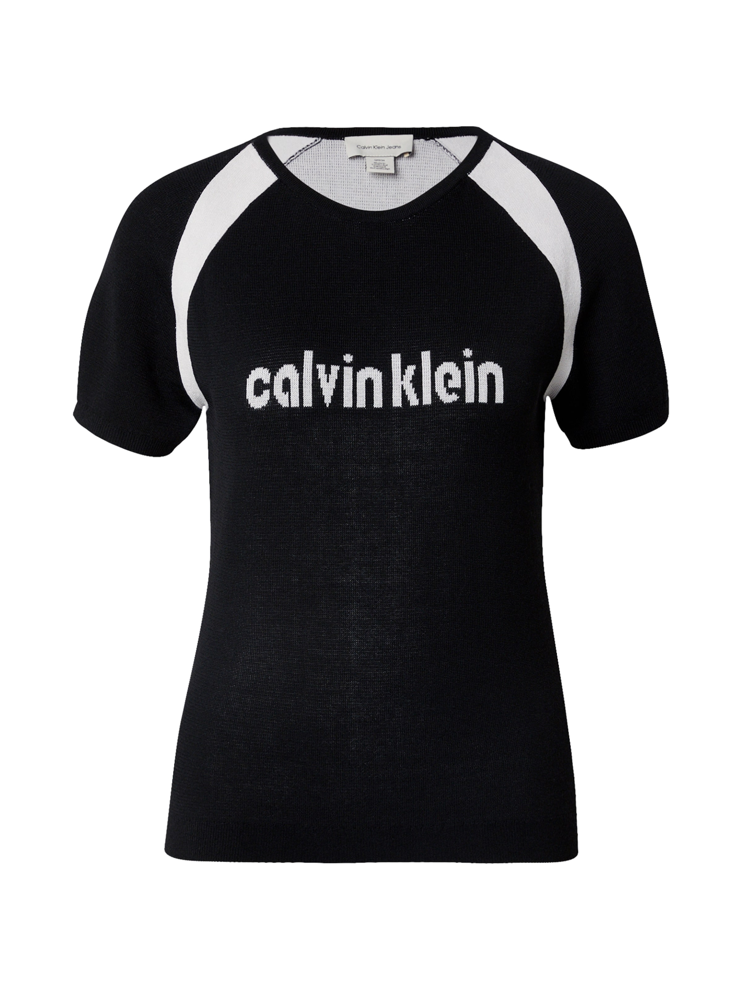Calvin Klein Jeans Свитер в Черный: спереди