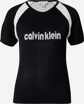 Calvin Klein Jeans Pullover in Schwarz: Vorderseite