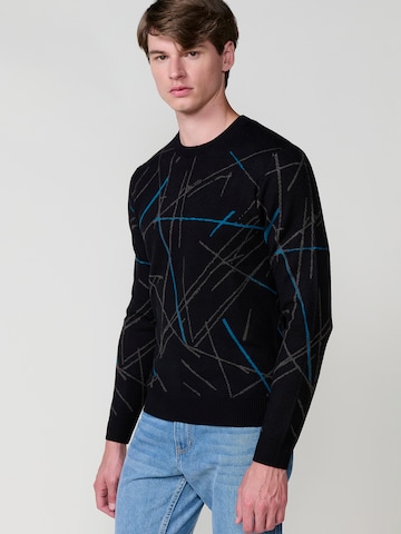 KOROSHI Pullover i sort