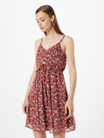 ABOUT YOU Summer Dress 'Caroline' in Red: front