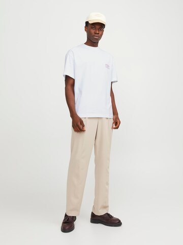 JACK & JONES Koszulka 'JORSantorini' w kolorze biały