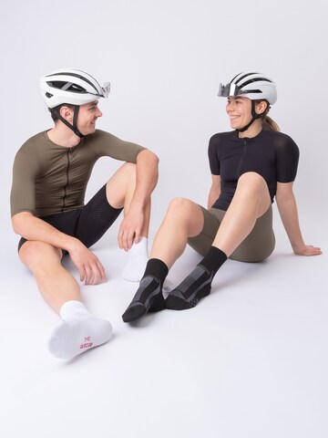 Occulto Sports socks 'Rennrad Thomas' in Black: front