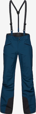 Haglöfs Outdoor Pants 'Lumi Form' in Blue: front