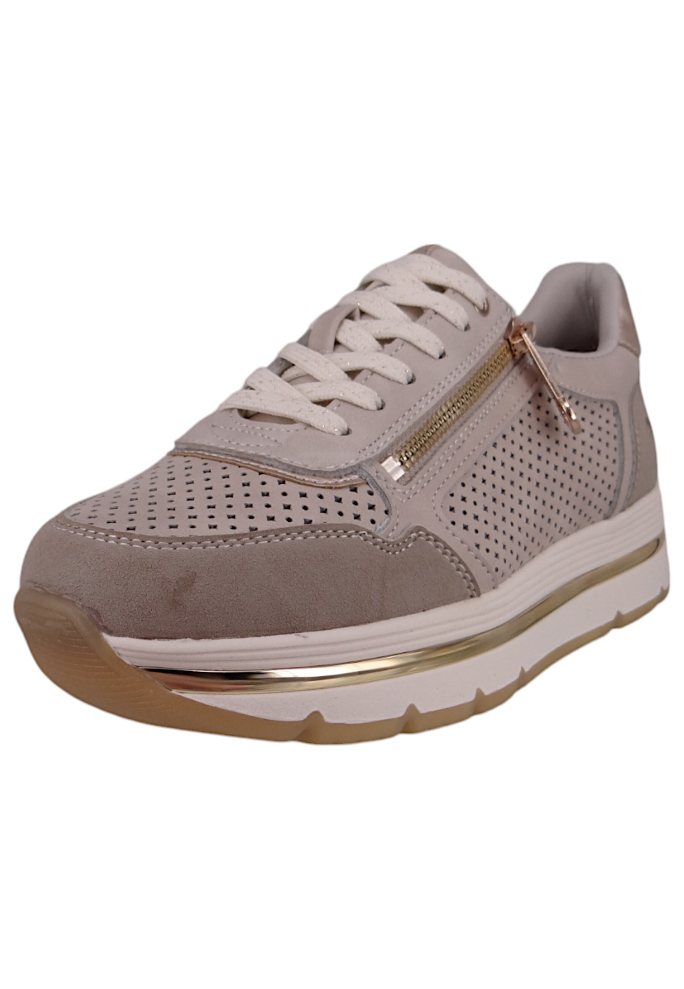 MUSTANG Sneaker in taupe, Produktansicht