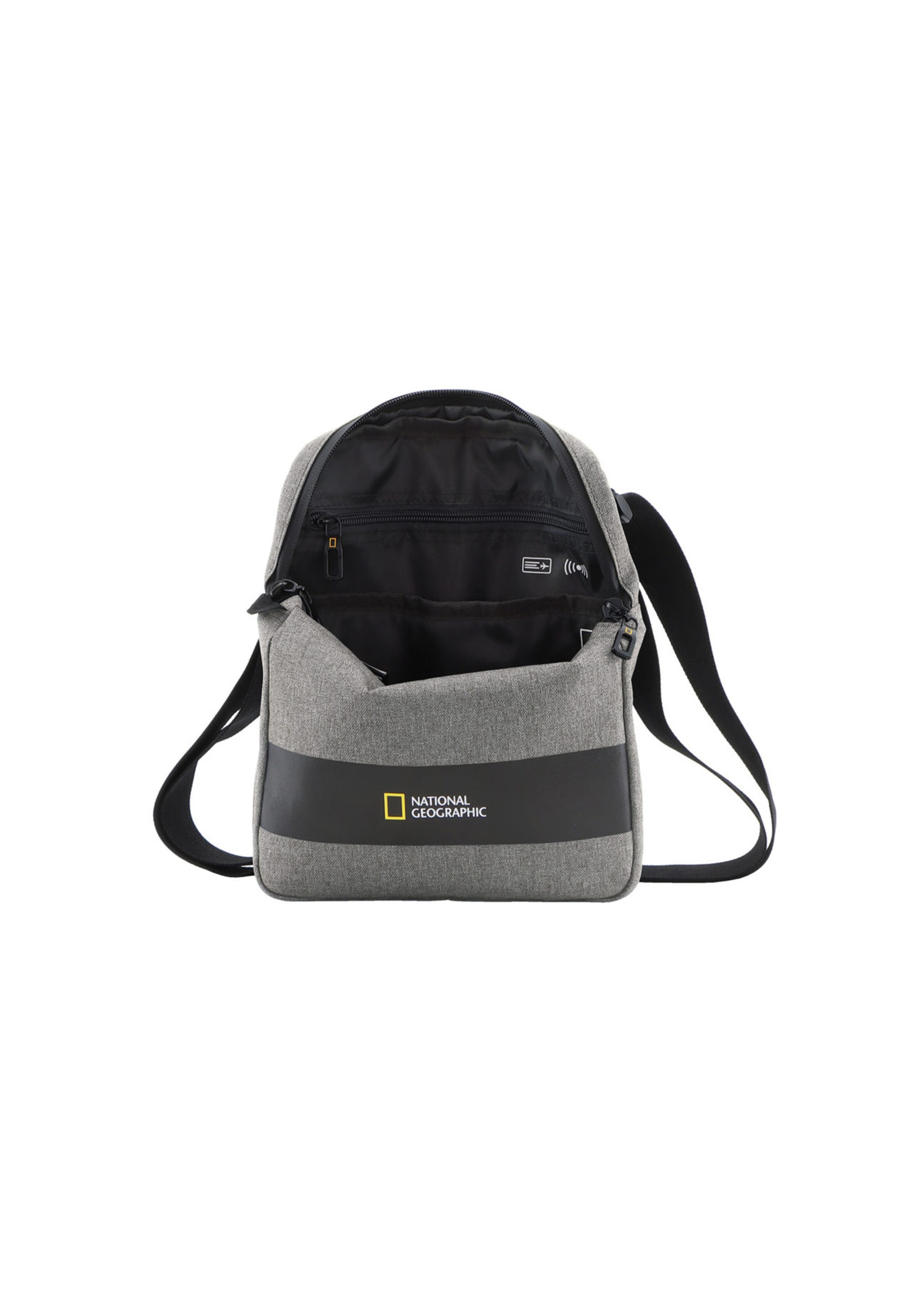National Geographic Schultertasche in Grau