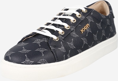 JOOP! Sneaker 'Coralie' in dunkelblau / goldgelb / grau, Produktansicht