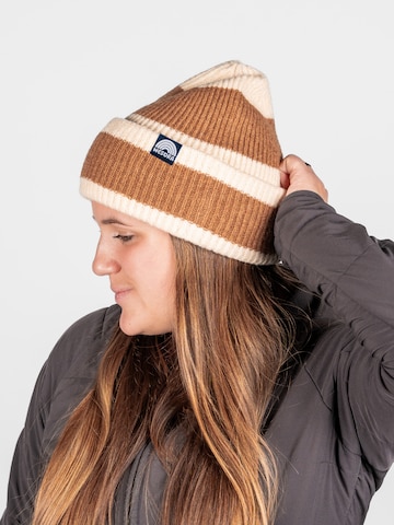 WESORA GmbH Beanie 'Mütze - Twist Recyceld' in Beige