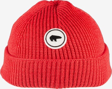 Eisbär Beanie 'Raik MU' in Red: front